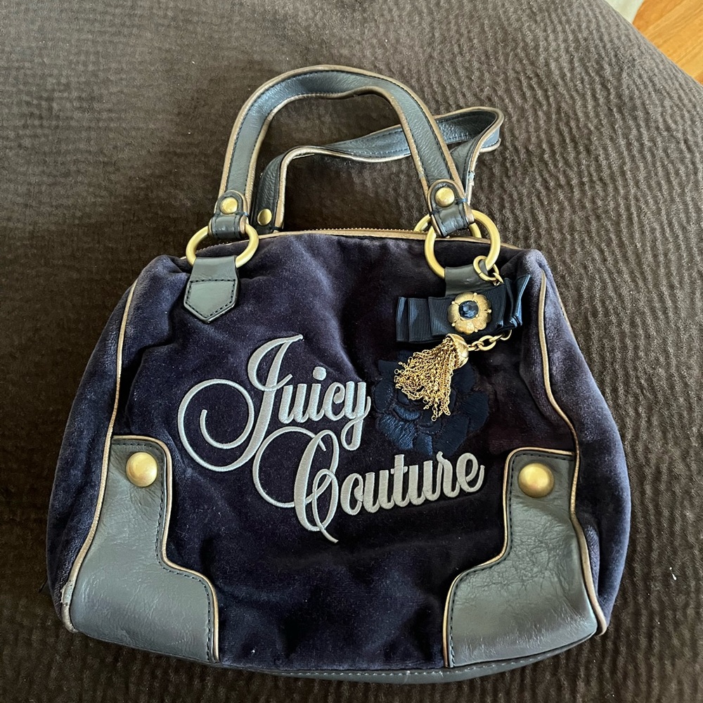 Juicy couture blue purse